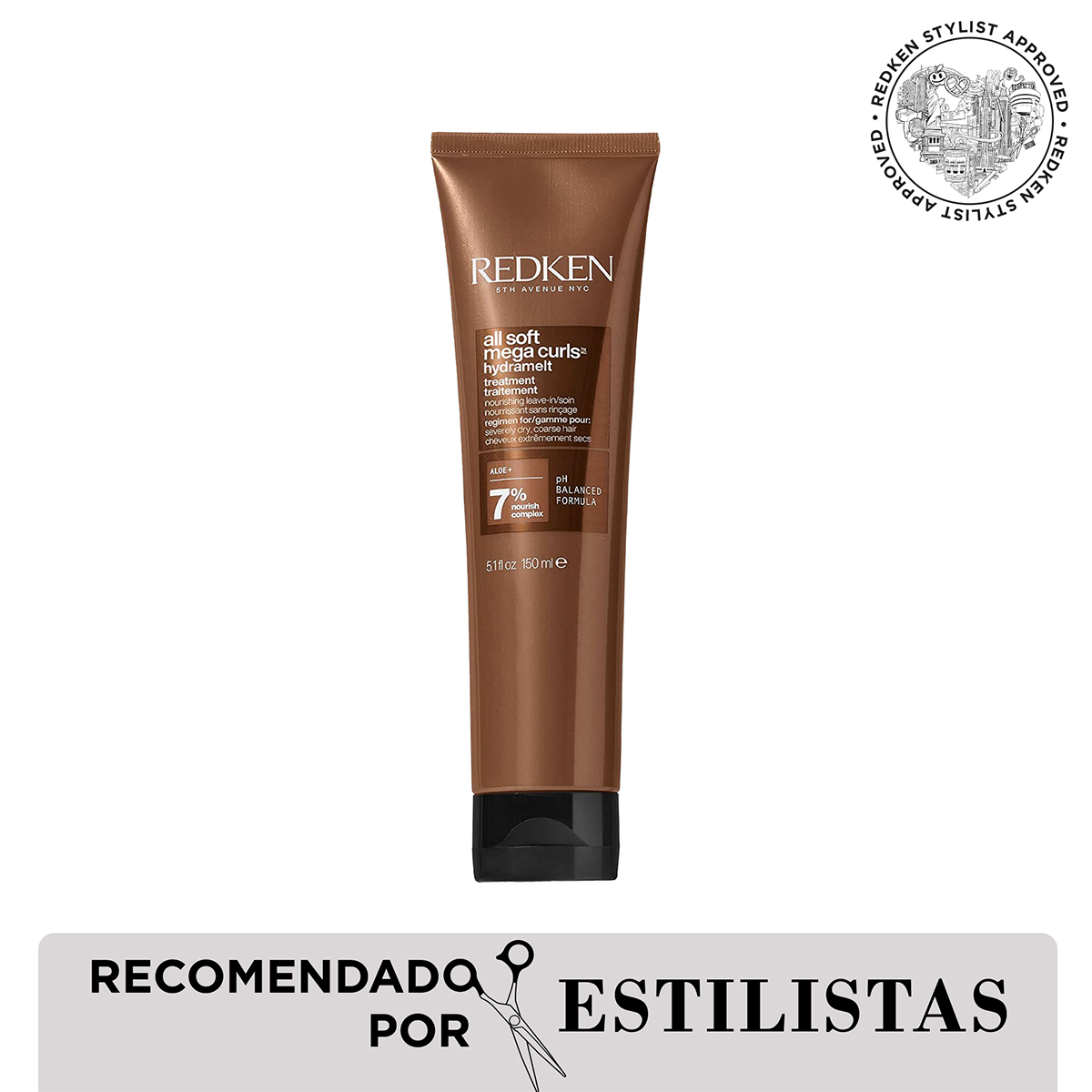 LEAVE-IN ALL SOFT MEGA CURLS (TRATAMIENTO PARA CABELLO RIZADO SEVERAMENTE SECO)